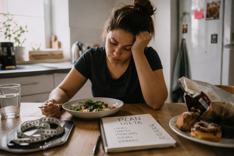 No puedes mantener una dieta no por falta de fuerza de voluntad, sino porque la mayoría de planes no están diseñados para la vida real, sino para escenarios ideales.